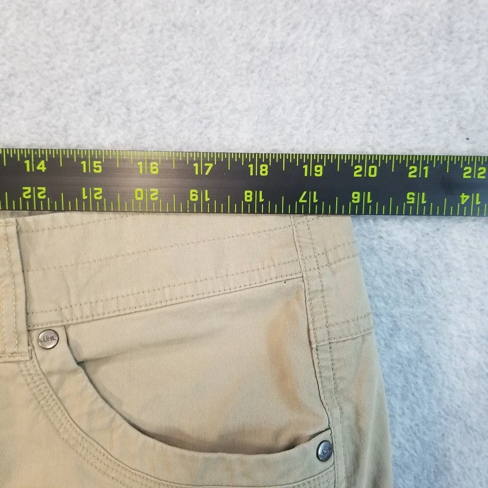 Kuhl Konfidant Air Pants Mens 38x34 Khaki Hiking Outdoor Stretch Cargo